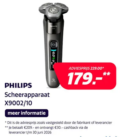 Aanbieding: Scheerapparaat X9002/10