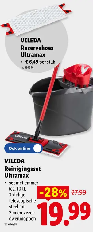 Promotie: Reinigingsset Ultramax