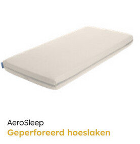 Aanbieding: AeroSleep Geperforeerd hoeslaken