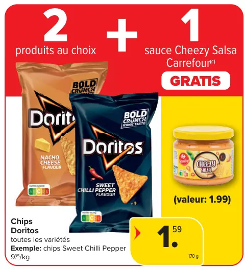 Offre: Chips Doritos