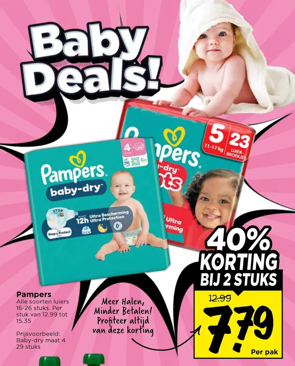 Aanbieding: Pampers