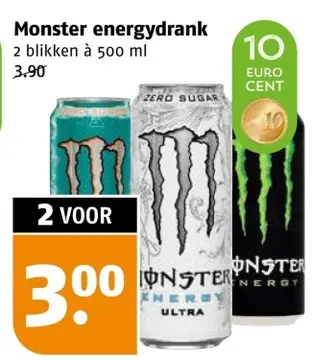Aanbieding: Monster energydrank
