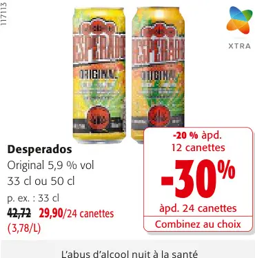 Offre: Desperados
