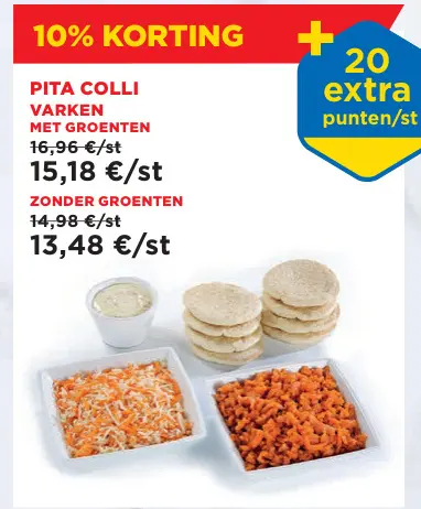 Promotie: Pita colli varken