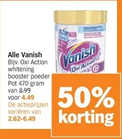 Aanbieding: Alle Vanish