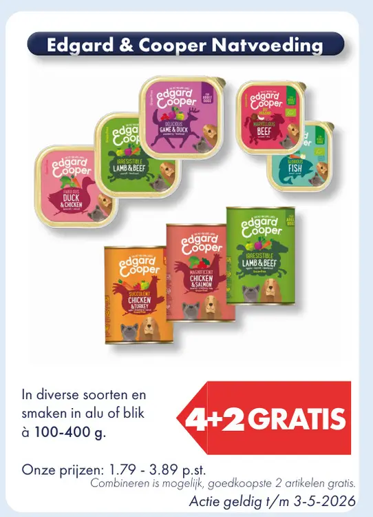 Aanbieding: Natvoeding