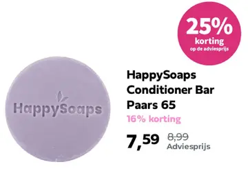 Aanbieding: HappySoaps Conditioner Bar