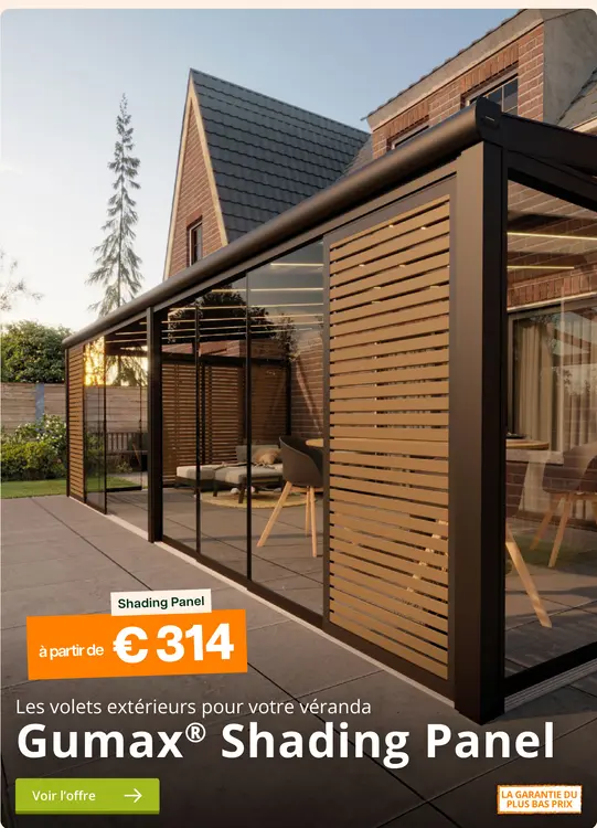 Offre: Shading Panel