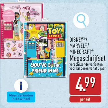 Promotie: Megaschrijfset