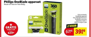 Aanbieding: Philips OneBlade apparaat