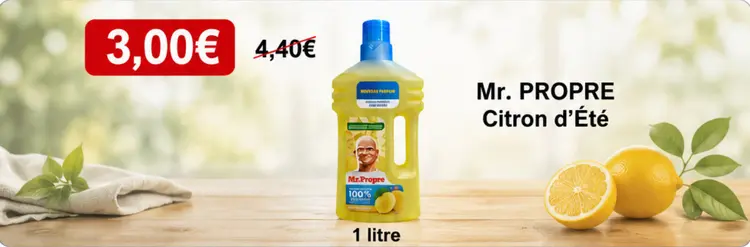 Offre: Mr. PROPRE Citron d'Été