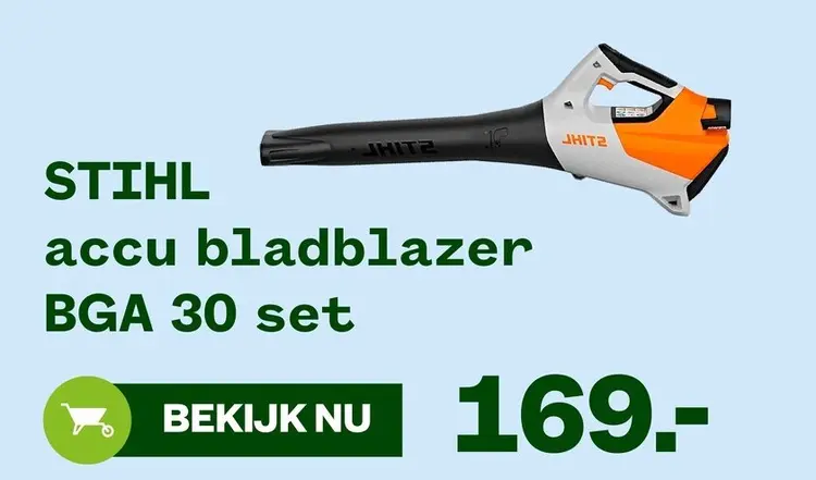 Aanbieding: STIHL accu bladblazer BGA 30 set