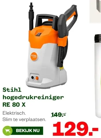 Aanbieding: Hogedrukreiniger RE 80 X