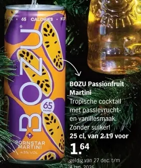 Aanbieding: Pornstar Martini