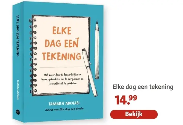 Aanbieding: Elke dag een tekening