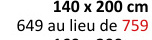 Aanbieding: Boxspring Emilia 140x200cm tissu beige
