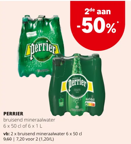 Promotie: bruisend mineraalwater