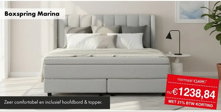 Aanbieding: Boxspring Marina