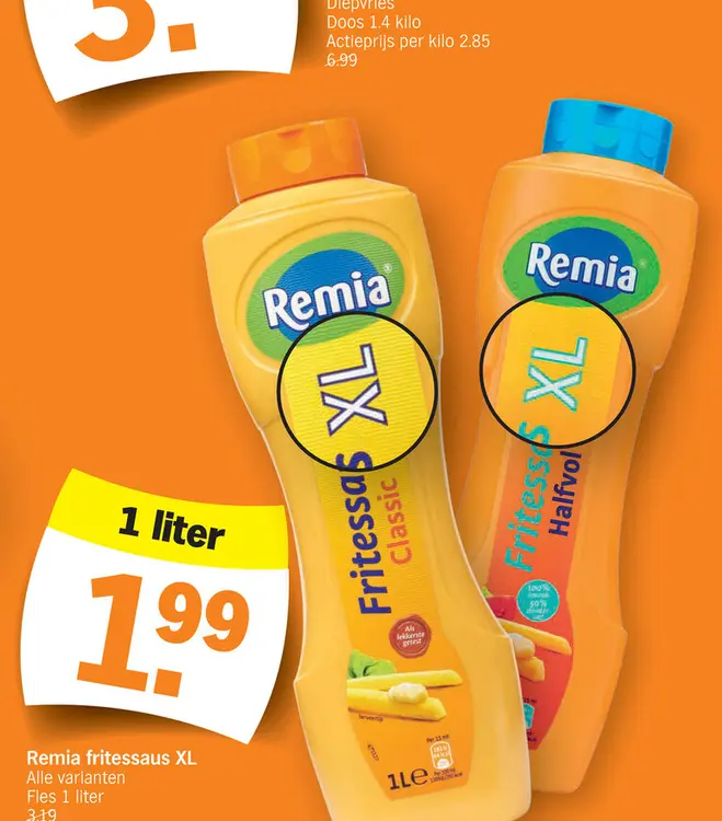 Promotie: Fritessaus XL