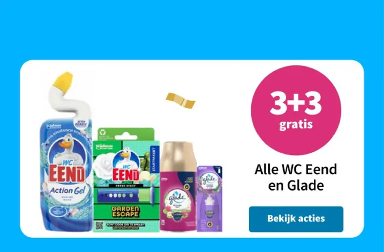 Aanbieding: WC Eend en Glade