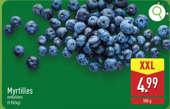 Offre: Myrtilles