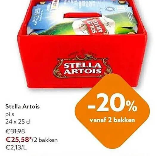 Promotie: Stella Artois pils