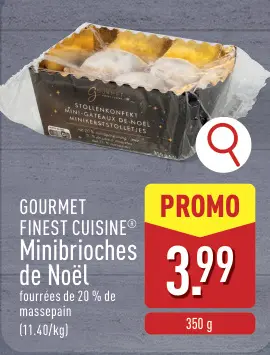 Offre: Minibrioches de Noël