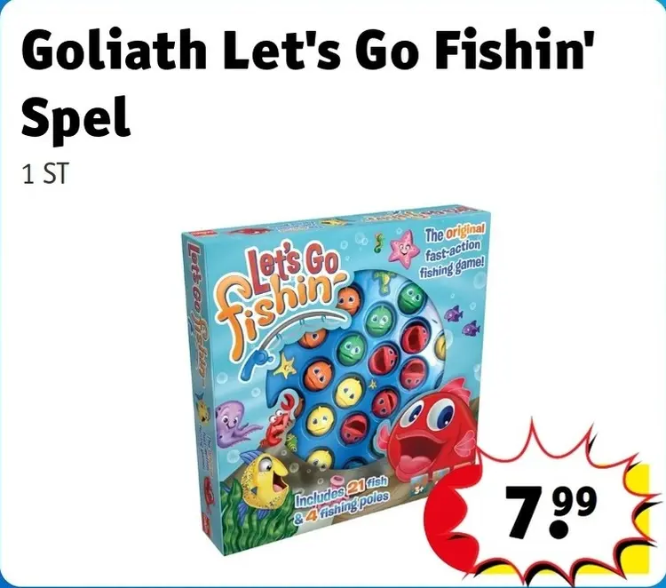 Aanbieding: Let's Go Fishin' Spel