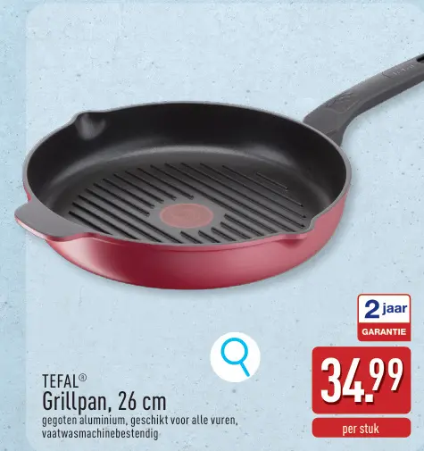 Promotie: TEFAL® Grillpan, 26 cm