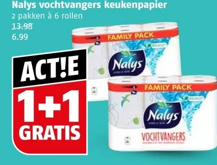 Aanbieding: vochtvangers keukenpapier