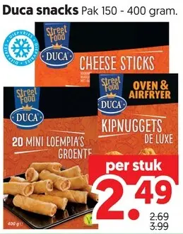 Aanbieding: Duca snacks