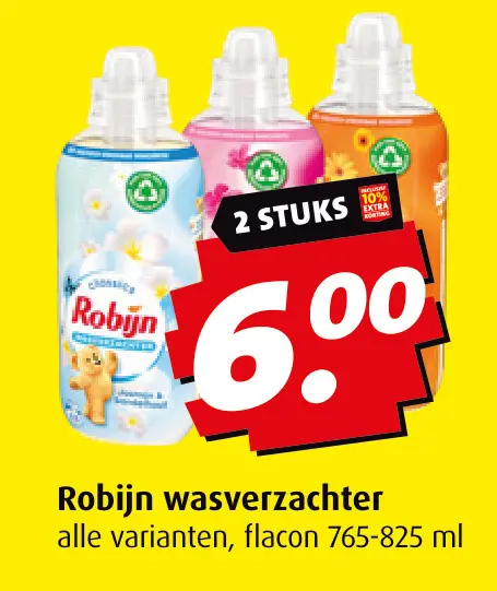 Aanbieding: Robijn wasverzachter