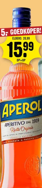 Aanbieding: Aperol aperitivo