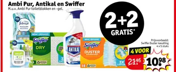 Aanbieding: Ambi Pur, Antikal en Swiffer