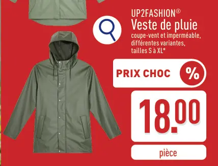 Offre: Veste de pluie