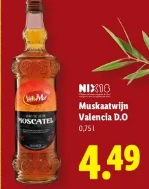 Aanbieding: Muskaatwijn Valencia D.O