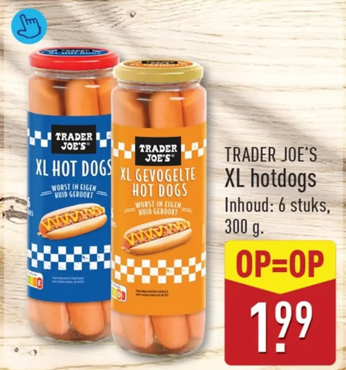 Aanbieding: XL hotdogs