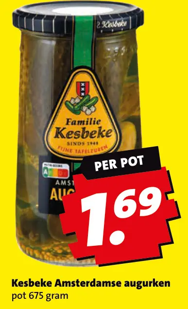 Aanbieding: Amsterdamse augurken