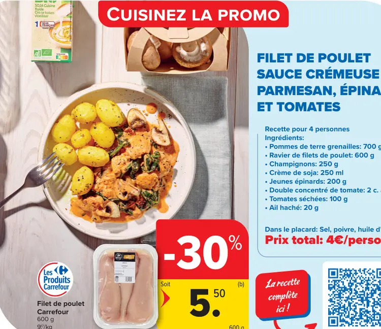 Offre: Filet de poulet