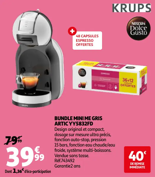 Promotie: Bundle mini me gris artic YY5832FD