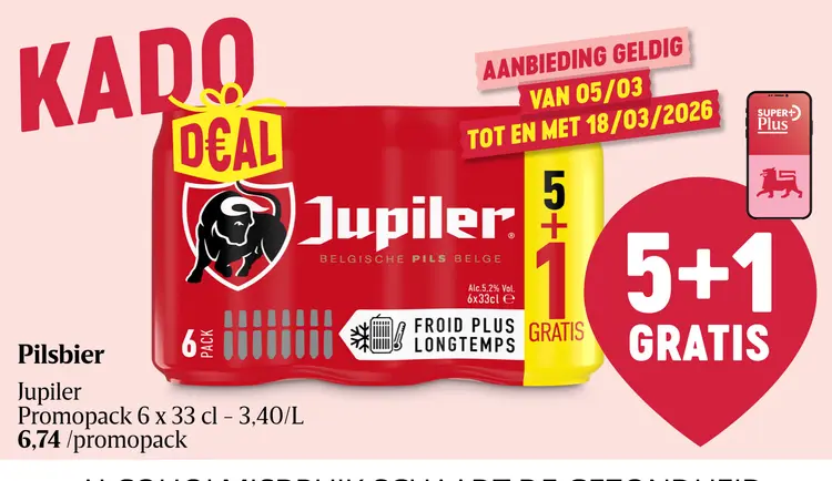 Promotie: Pilsbier Jupiler