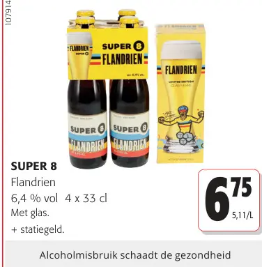 Promotie: SUPER 8 Flandrien