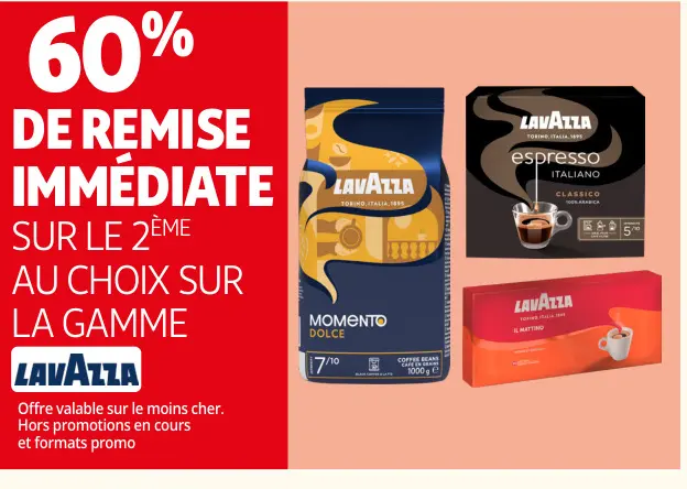 Offre: La gamme Lavazza 