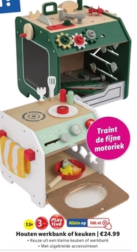 Aanbieding: Houten werkbank of keuken