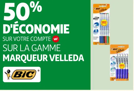 Offre: Marqueur velleda