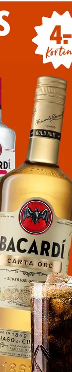 Aanbieding: Bacardí Carta Oro 70CL