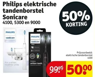 Aanbieding: Philips elektrische tandenborstel Sonicare