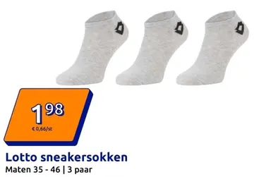 Aanbieding: Sneakersokken