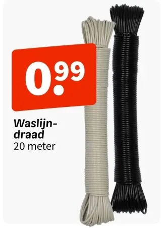 Aanbieding: Waslijndraad