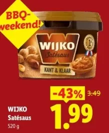Aanbieding: Satésaus